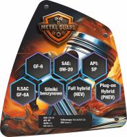 Olej silnikowy Metal Guard 0W20 5L Hybrid GF-6A API SP LSPI PHEV Toyota itp